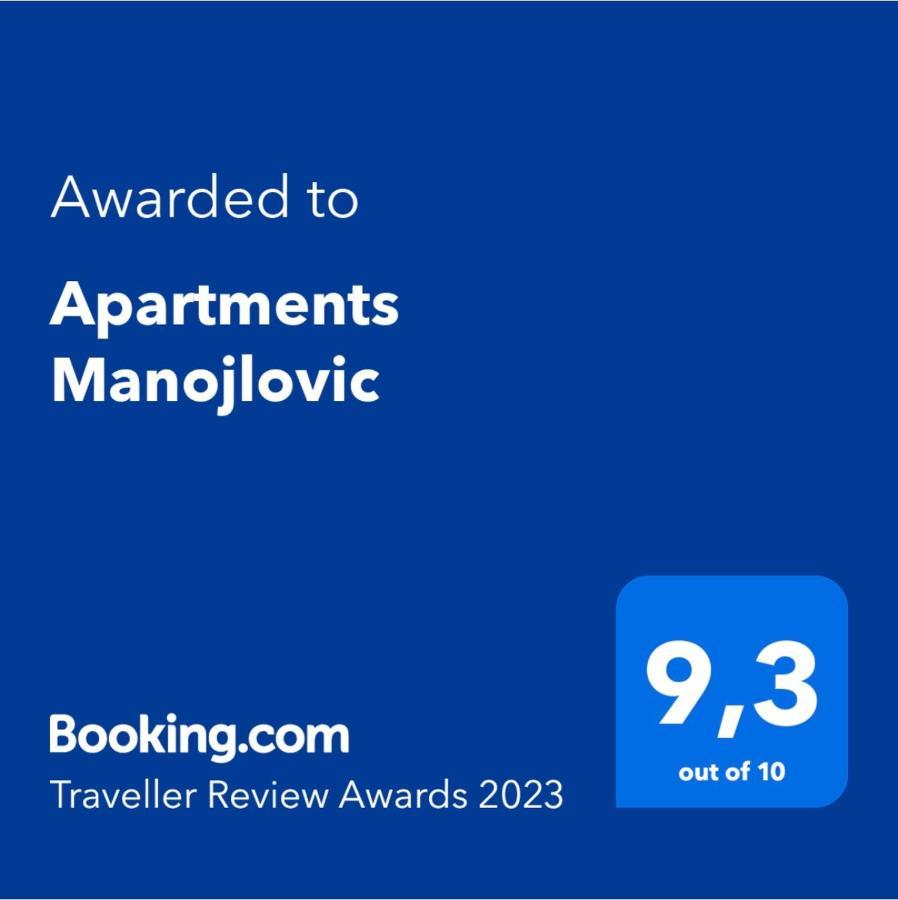 Apartments Manojlovic Budva Eksteriør bilde